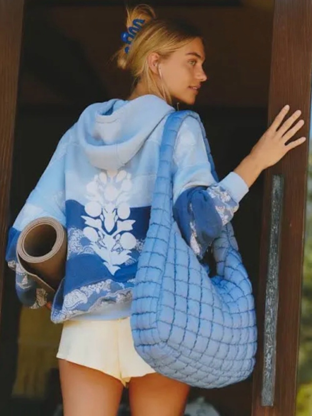 NWT Free People Bandana Hoodie